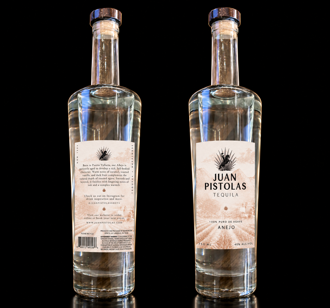 Juan Pistolas Tequila Anejo
