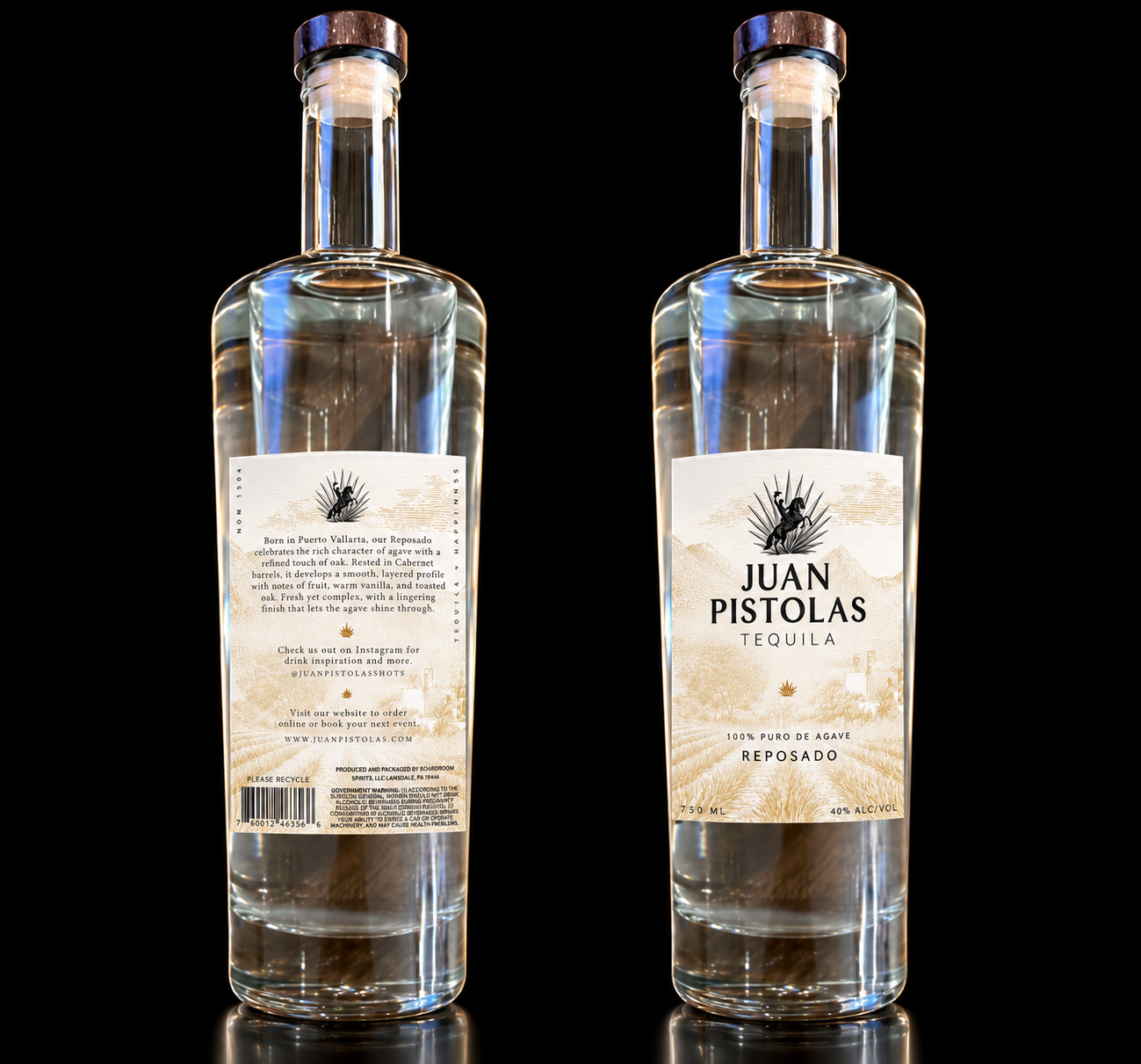 Juan Pistolas Tequila Reposado