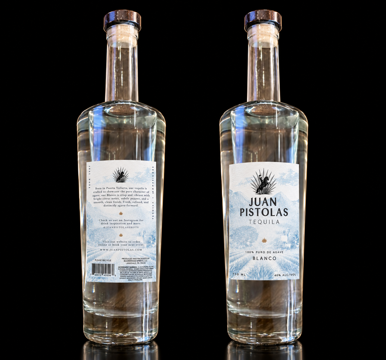 Juan Pistolas Tequila Blanco